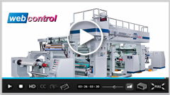 Webcontrol - Sophisticated Machine for Flexible Packaging