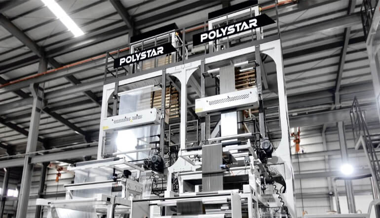 Flexible POLYSTAR Blown Film Extruders for Sustainable Packaging
