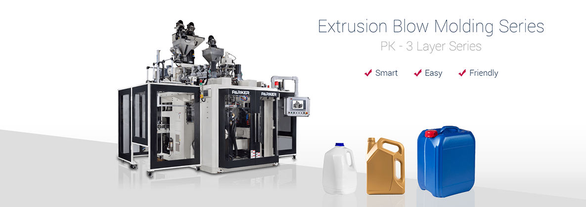 3 layer Co-Extrusion Blow Molding Machine For 0.2/0.5/1/2/3/4/5L Bottle