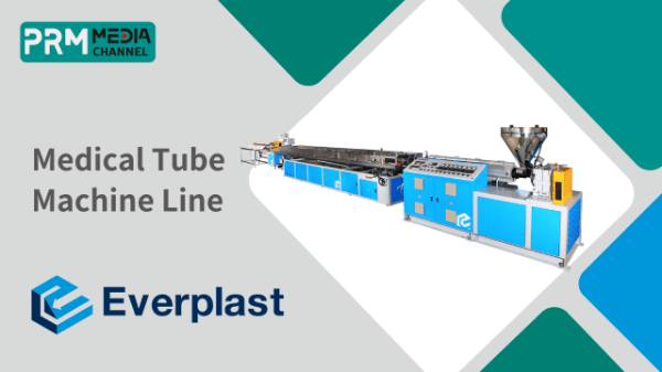 PVC Medical Tube Extrusion Machine Line (High speed type+Dust proof) | Everplast