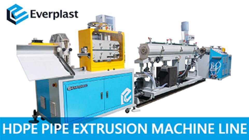 HDPE Pipe extrusion machine line